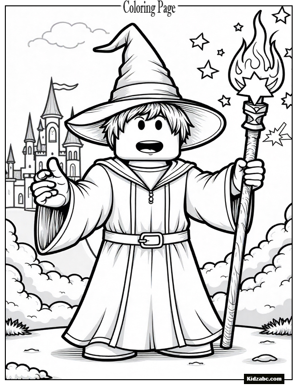 Roblox Coloring Pages