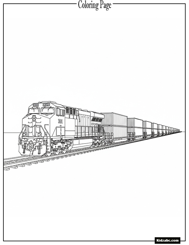 A freight train loaded with containers