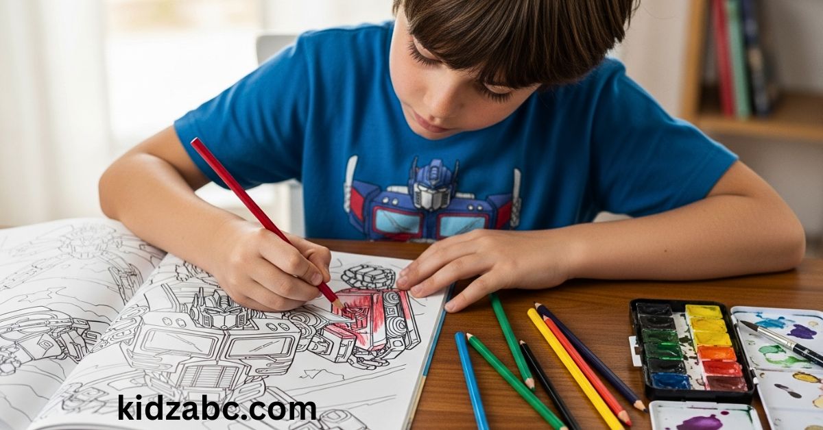 Transformers Coloring Pages (2)