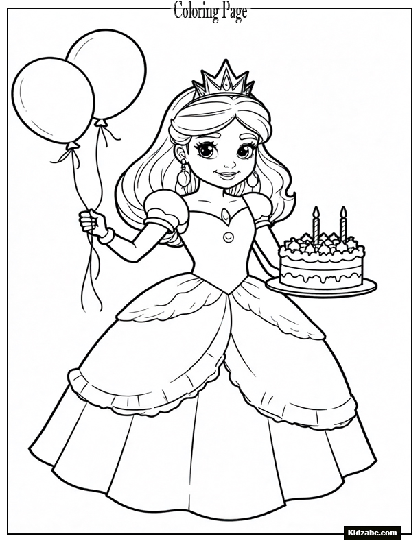 Princess Coloring Pages