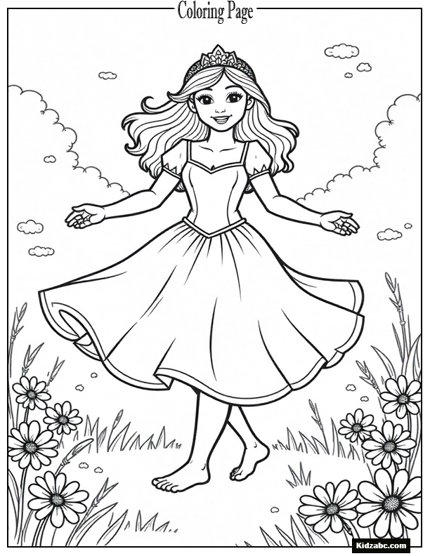 Princess Coloring Pages