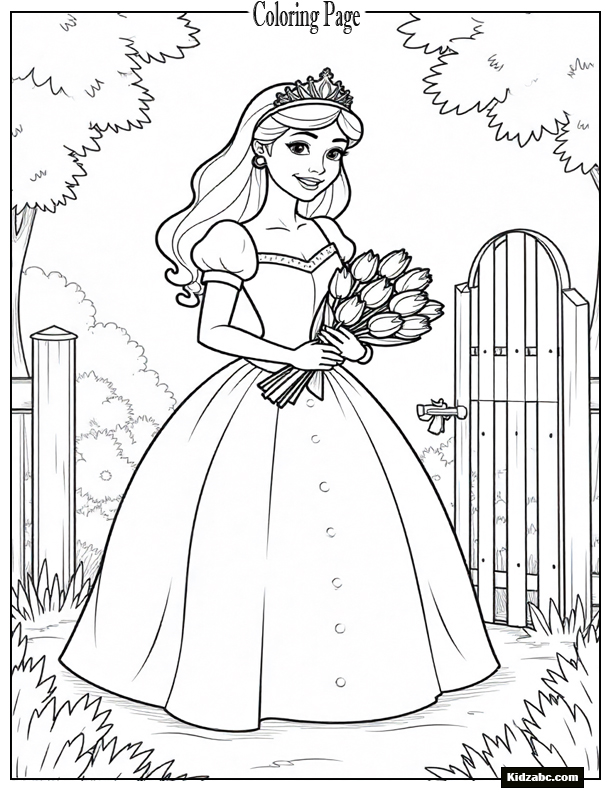 Princess Coloring Pages