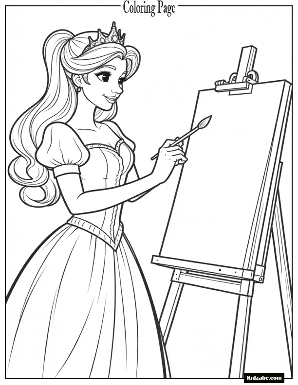 Princess Coloring Pages