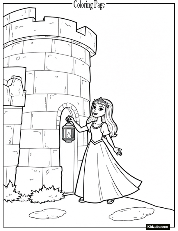 Princess Coloring Pages