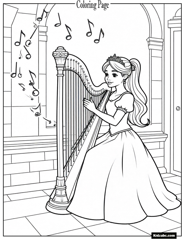 Princess Coloring Pages