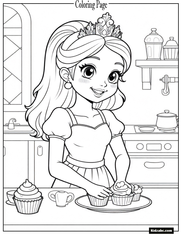Princess Coloring Pages