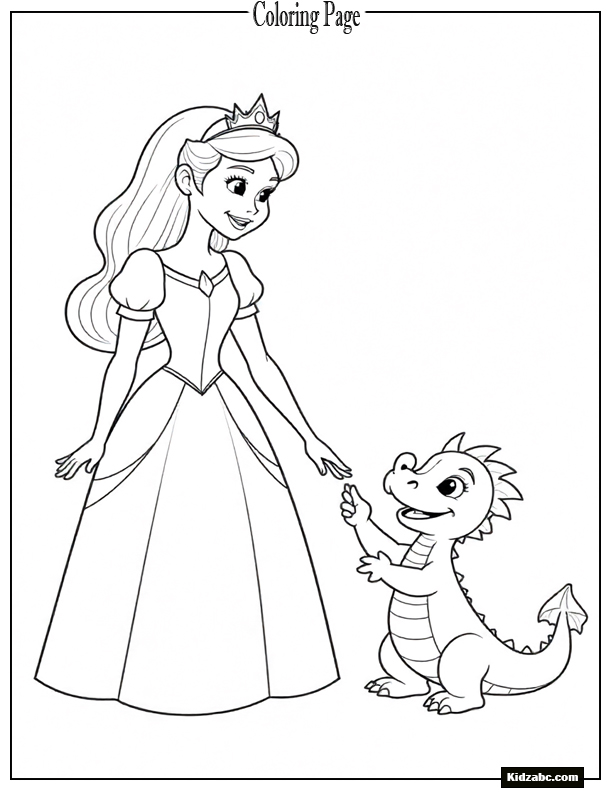 Princess Coloring Pages