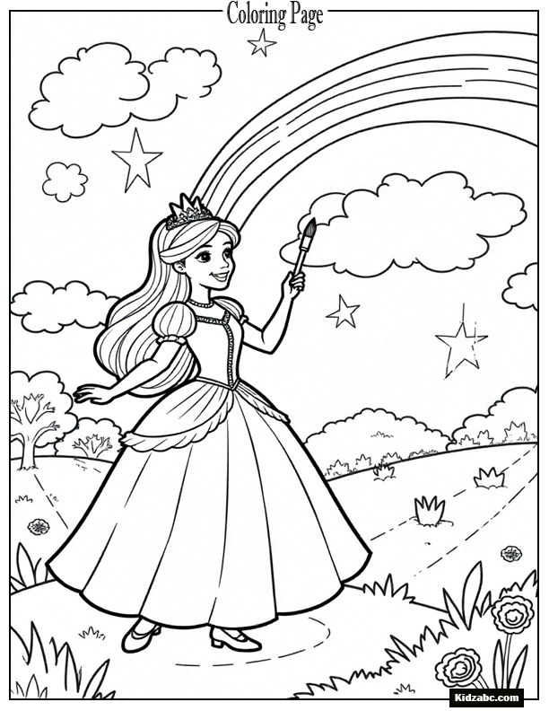 Princess Coloring Pages