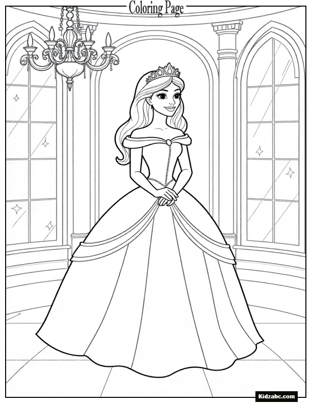 Princess Coloring Pages