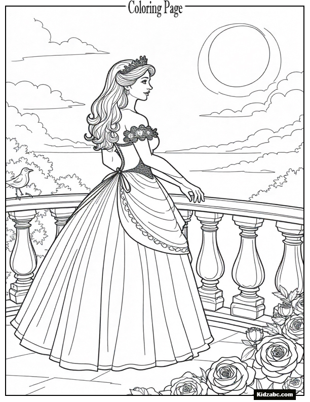 Princess Coloring Pages