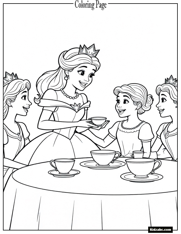 Princess Coloring Pages