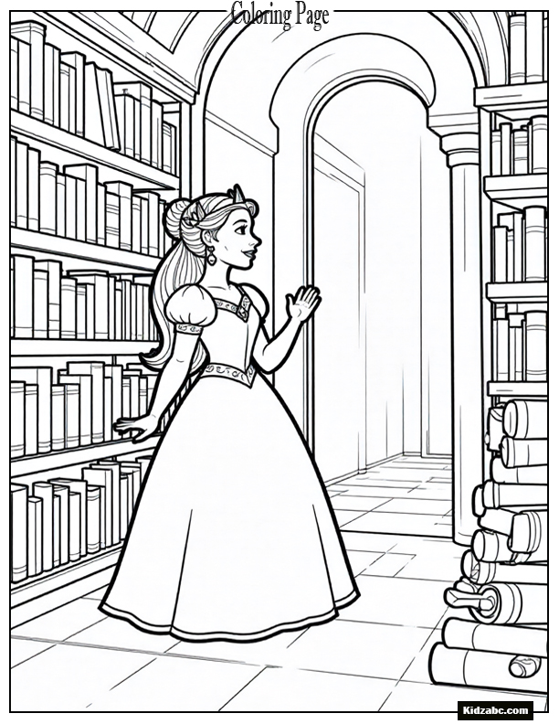 Princess Coloring Pages