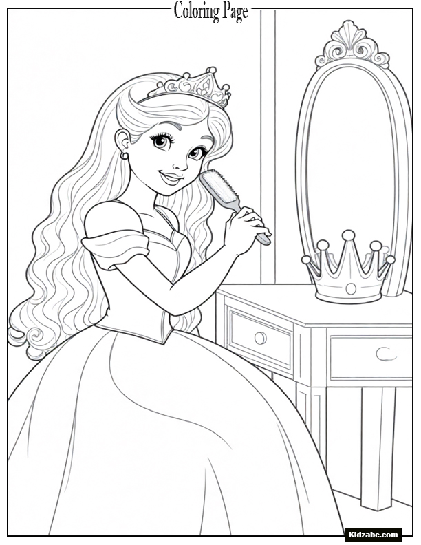 Princess Coloring Pages