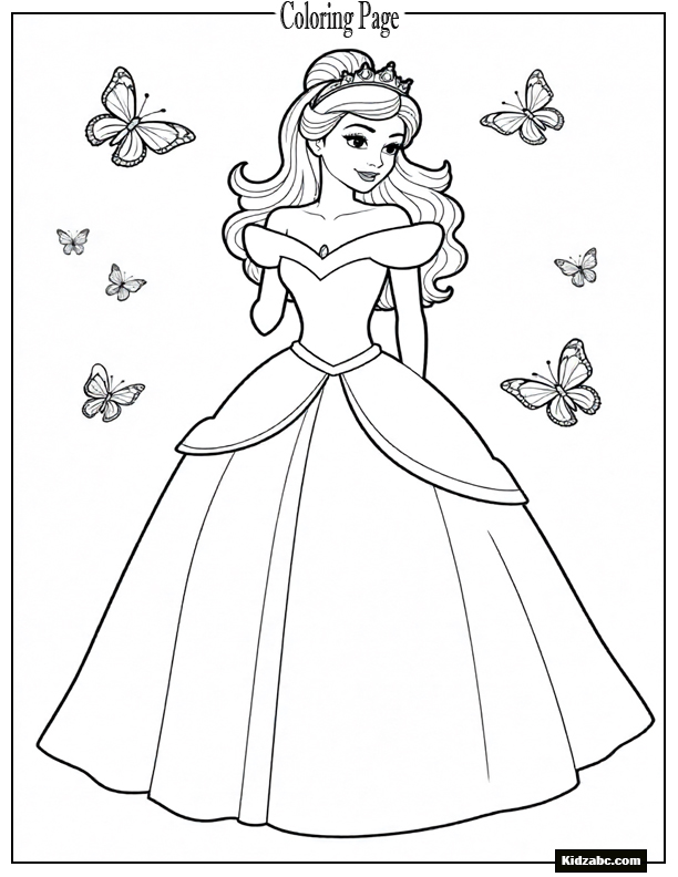 Princess Coloring Pages