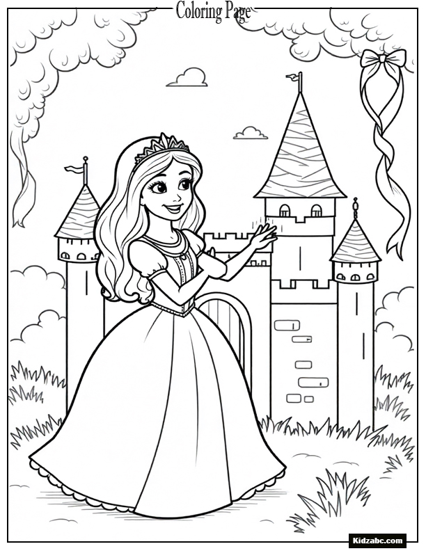 Princess Coloring Pages