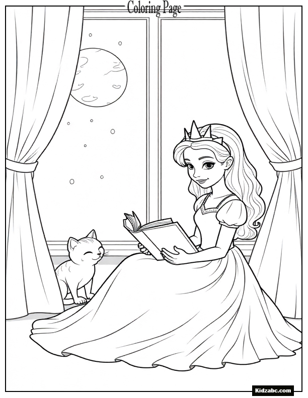 Princess Coloring Pages