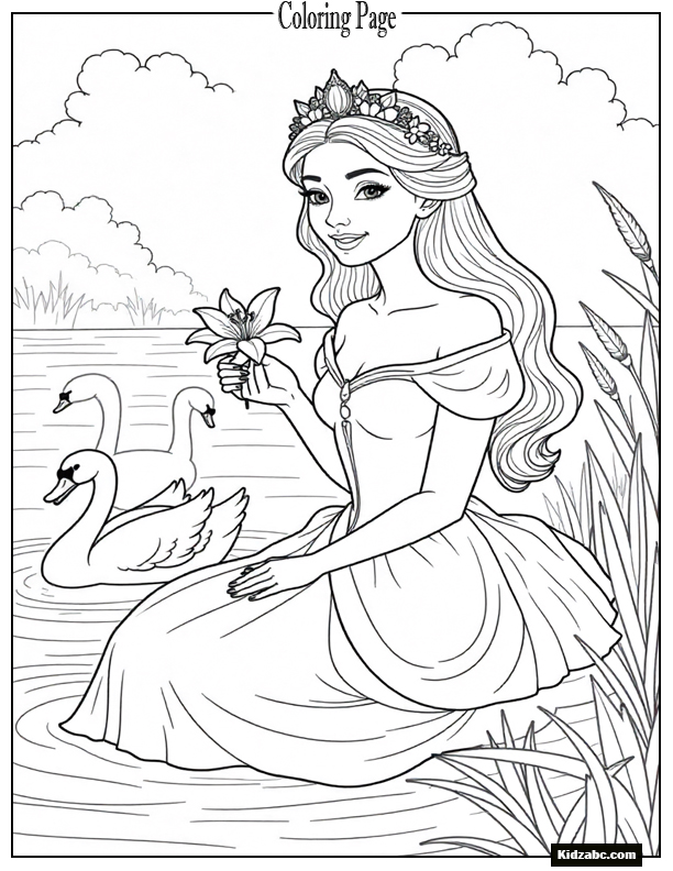 Princess Coloring Pages