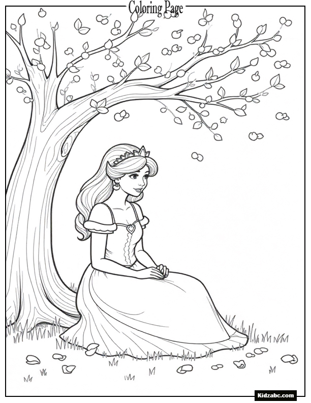 Princess Coloring Pages