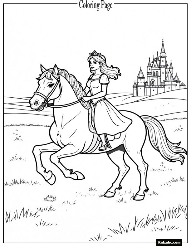 Princess Coloring Pages