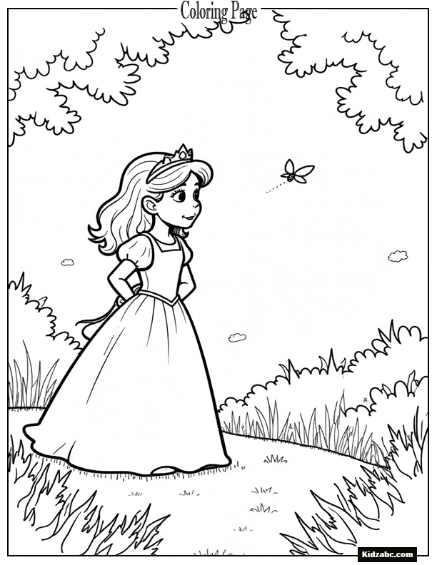 Princess Coloring Pages