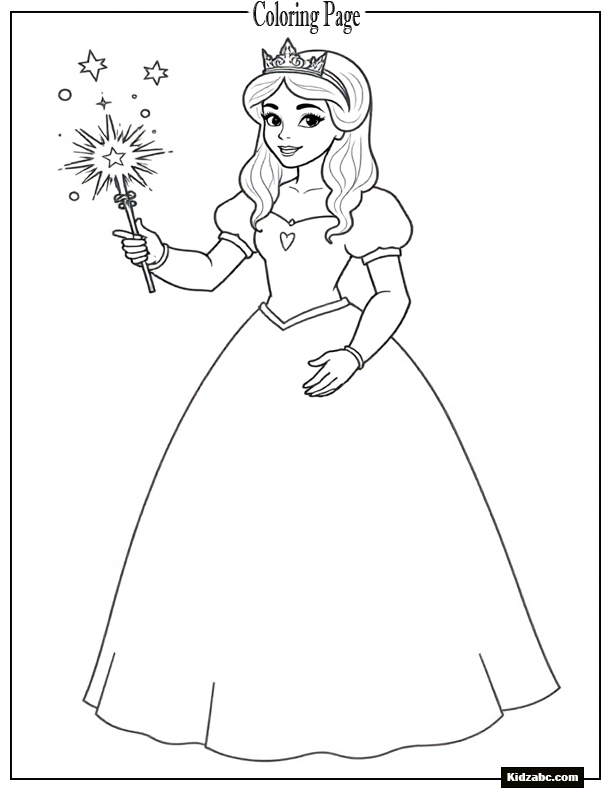 Princess Coloring Pages