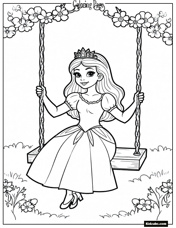 Princess Coloring Pages