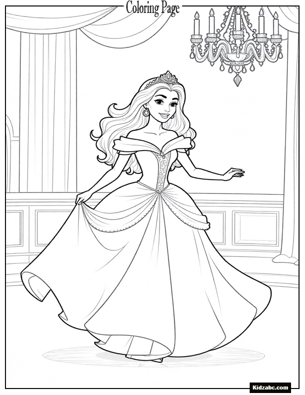 Princess Coloring Pages