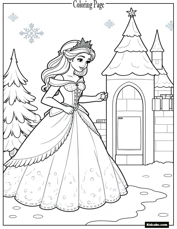 Princess Coloring Pages