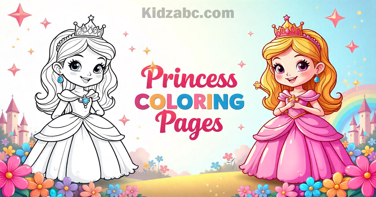 Princess Coloring Pages