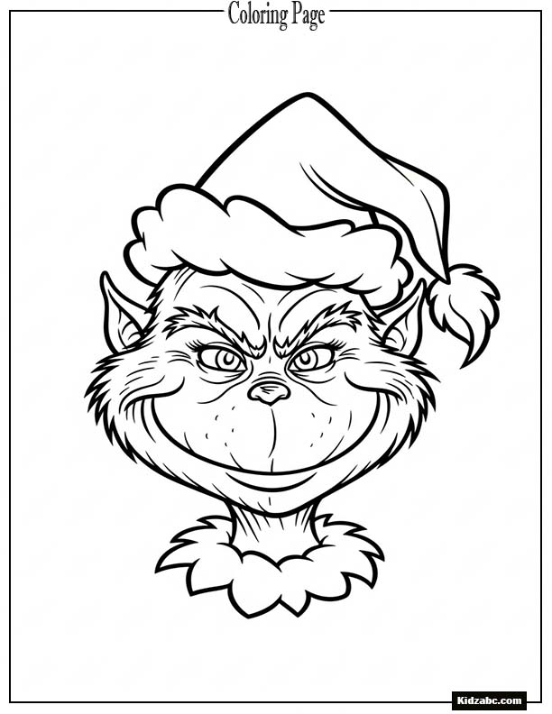 The Grinch wearing elf ears