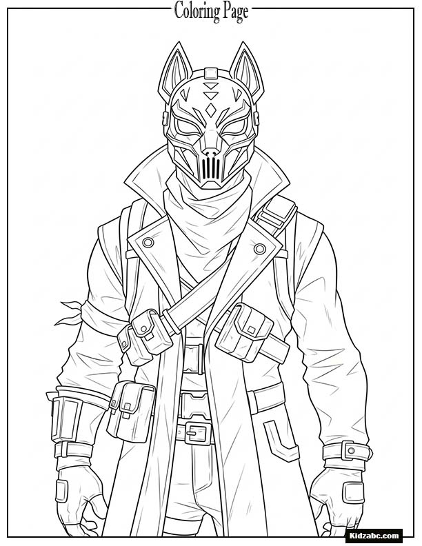 Fortnite Drift wearing a mask