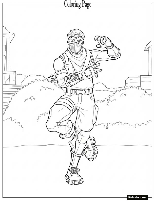 Fortnite character dancing